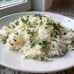 garlic butter rice - Tasty