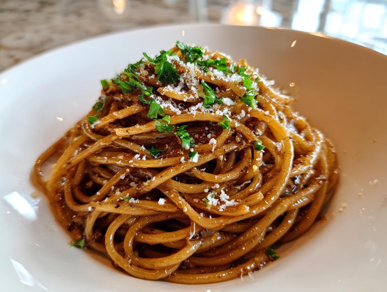 garlic noodles - Featured