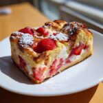 strawberry cream cheese french toast bake - Tasty